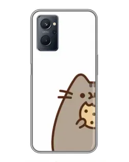 Чохол для Realme 9i з картинкою «Пушин з печивом»