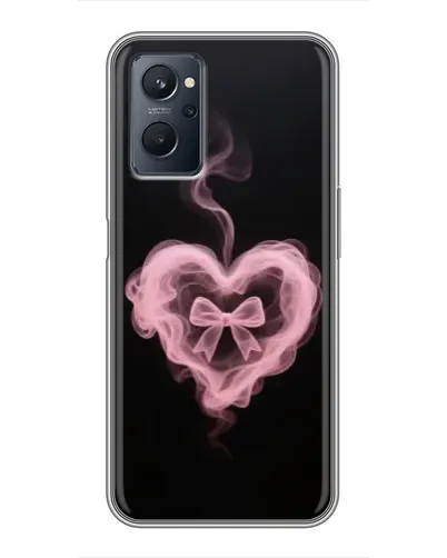 Чехол для Realme 9i с картинкой «Дымчатое сердце»