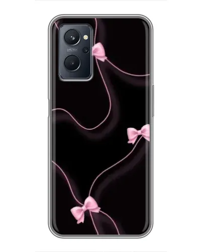 Чехол для Realme 9i с картинкой «Розовые ленты»