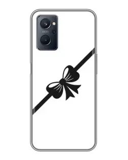 Чехол для Realme 9i с картинкой «Диагональный бант»