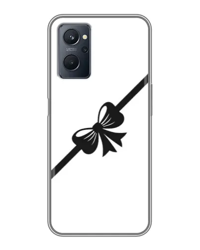 Чехол для Realme 9i с картинкой «Диагональный бант»