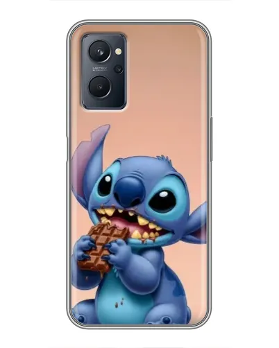 Чехол для Realme 9i с картинкой «Стич ест шоколад» Чехол для Realme 9i с картинкой «Стич ест шоколад»
