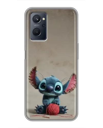 Чехол для Realme 9i с картинкой «Стич на коричневом фоне» Чехол для Realme 9i с картинкой «Стич на коричневом фоне»