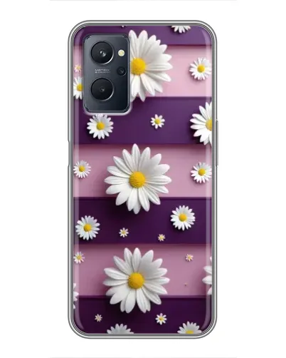Чехол для Realme 9i с картинкой «Ромашки на фиолетовом» Чехол для Realme 9i с картинкой «Ромашки на фиолетовом»