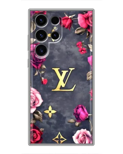 Чехол для Realme C100 5G с картинкой «Цветочный Louis Vuitton»