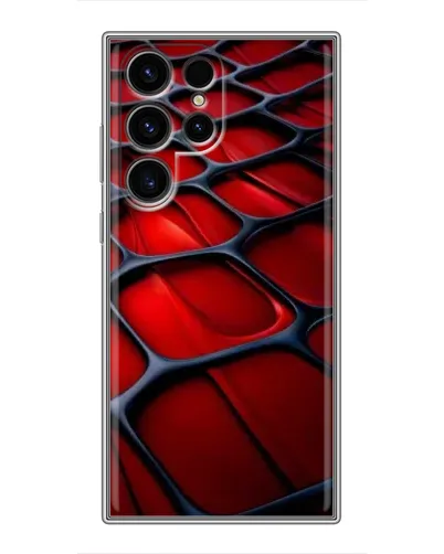 Чехол для Realme C100 5G с картинкой «Красная глянцевая сетка» Чехол для Realme C100 5G с картинкой «Красная глянцевая сетка»