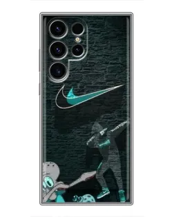 Чохол для Realme C100 з картинкою «Спортивний арт Nike»