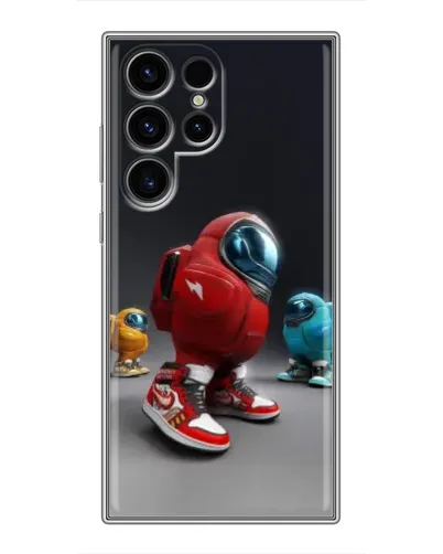 Чехол для Realme C100 с картинкой «Among Us — 3D стиль»