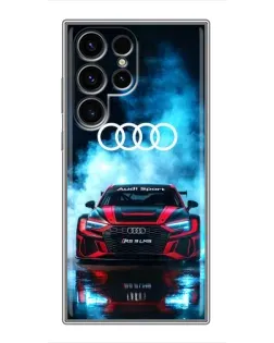 Чохол для Realme C100 з картинкою «Audi Sport — неон» Чохол для Realme C100 з картинкою «Audi Sport — неон»
