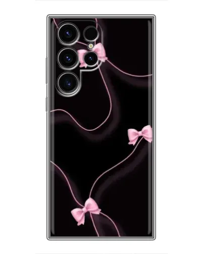 Чехол для Realme C100 с картинкой «Розовые ленты»