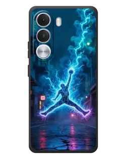 Чехол для Realme C100i с картинкой «Jordan Gold Jumpman»