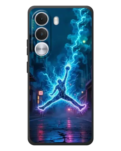 Чехол для Realme C100i с картинкой «Jordan Gold Jumpman»