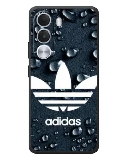 Чехол для Realme C100i с картинкой «Adidas Trefoil Blue»