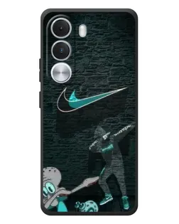 Чехол для Realme C100i с картинкой «Спортивный арт Nike»
