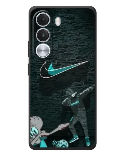 Чехол для Realme C100i с картинкой «Спортивный арт Nike»