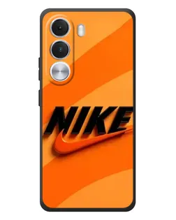 Чехол для Realme C100i с картинкой «Оранжевый драйв Nike»