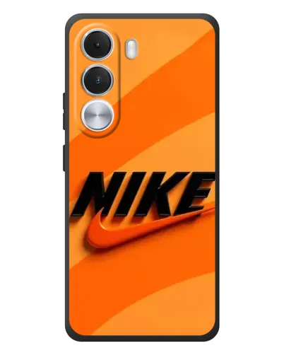 Чехол для Realme C100i с картинкой «Оранжевый драйв Nike»