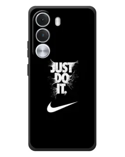 Чехол для Realme C100i с картинкой «Текстовый принт Nike»