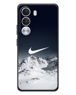 Чехол для Realme C100i с картинкой «Nike — зимние горы»
