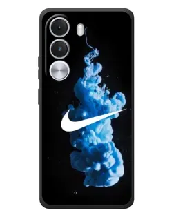 Чехол для Realme C100i с картинкой «Nike и синий дым»
