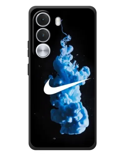 Чехол для Realme C100i с картинкой «Nike и синий дым»