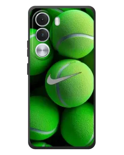 Чехол для Realme C100i с картинкой «Теннисные мячи Найк»