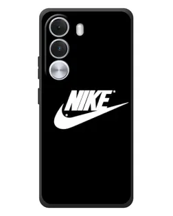 Чехол для Realme C100i с картинкой «Мазки краски Nike»