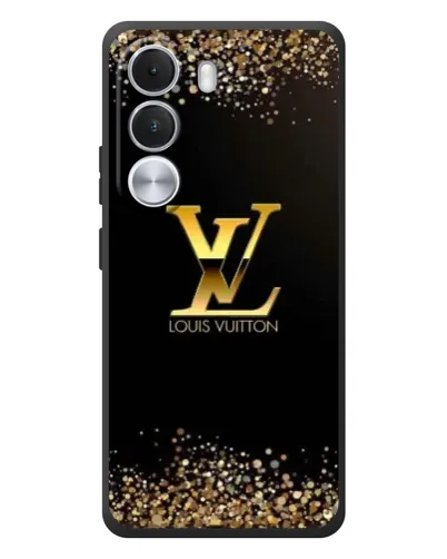 Чехол для Realme C100i с картинкой «LV — золотые искры»