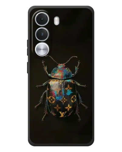 Чехол для Realme C100i с картинкой «LV — мраморный принт»