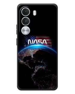 Чехол для Realme C100i с картинкой «Земля из космоса NASA»
