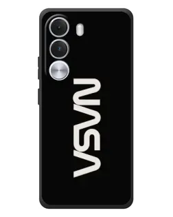 Чехол для Realme C100i с картинкой «NASA — вертикальный логотип»