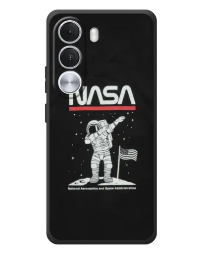 Чехол для Realme C100i с картинкой «NASA — шагаем по Луне» Чехол для Realme C100i с картинкой «NASA — шагаем по Луне»
