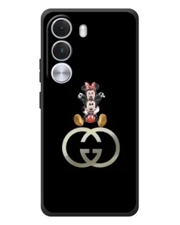 Чехол для Realme C100i с картинкой «Минни Маус на лого»