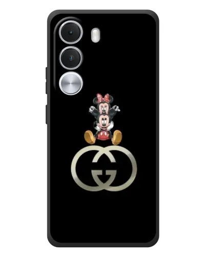 Чехол для Realme C100i с картинкой «Минни Маус на лого»