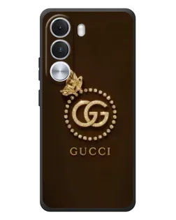 Чехол для Realme C100i с картинкой «Gucci — золотая бабочка»