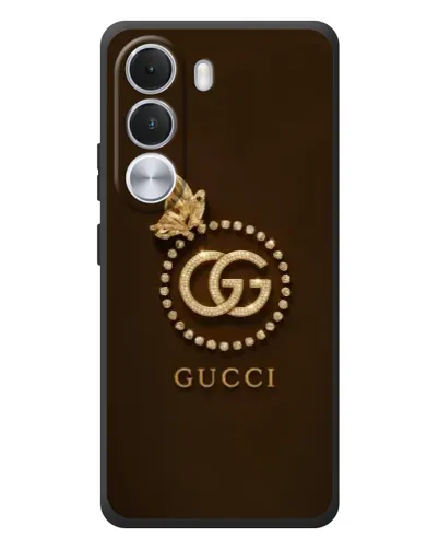 Чехол для Realme C100i с картинкой «Gucci — золотая бабочка»