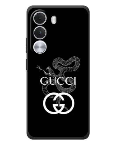 Чехол для Realme C100i с картинкой «Gucci — серебряная змея»