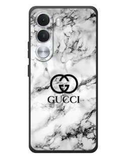 Чехол для Realme C100i с картинкой «Gucci — мраморный шик»