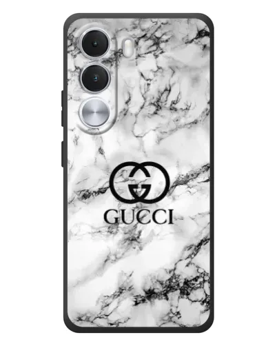 Чехол для Realme C100i с картинкой «Gucci — мраморный шик»