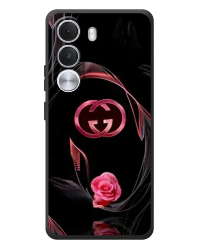 Чехол для Realme C100i с картинкой «Gucci — неоновая роза»