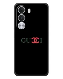 Чехол для Realme C100i с картинкой «Gucci — красный градиент»