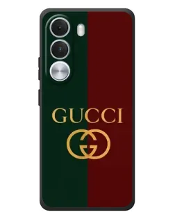 Чехол для Realme C100i с картинкой «Gucci — темно-зеленый градиент»