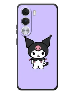 Чехол для Realme C100i с картинкой «Kuromi — нежный фиолетовый»