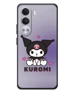 Чехол для Realme C100i с картинкой «Kuromi — фиолетовый арт»