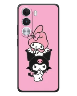 Чехол для Realme C100i с картинкой «My Melody и Kuromi»