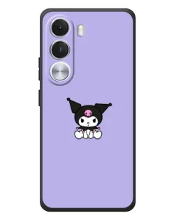Чехол для Realme C100i с картинкой «Kuromi — фиолетовый минимализм»