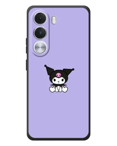 Чехол для Realme C100i с картинкой «Kuromi — фиолетовый минимализм» Чехол для Realme C100i с картинкой «Kuromi — фиолетовый минимализм»
