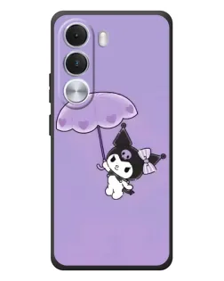 Чехол для Realme C100i с картинкой «Kuromi с зонтиком»