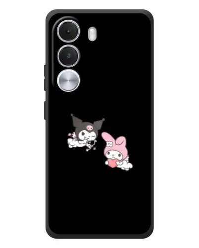 Чехол для Realme C100i с картинкой «My Melody и Kuromi» Чехол для Realme C100i с картинкой «My Melody и Kuromi»