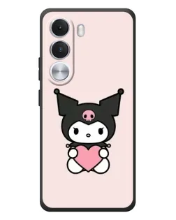 Чехол для Realme C100i с картинкой «Kuromi и сердце»